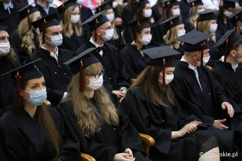 studenci Uniwersytetu Zielonogórskiego na akademii