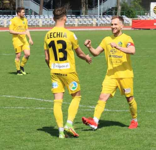 Lechia II Zielona Góra - Dąb Sława - Przybyszów