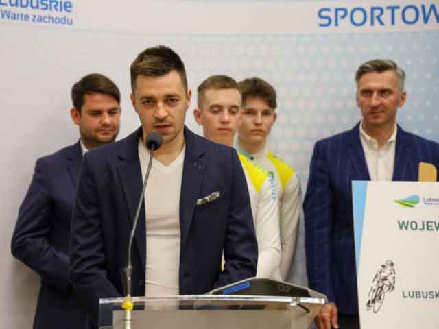 Wsparcie dla lubuskich kolarzy