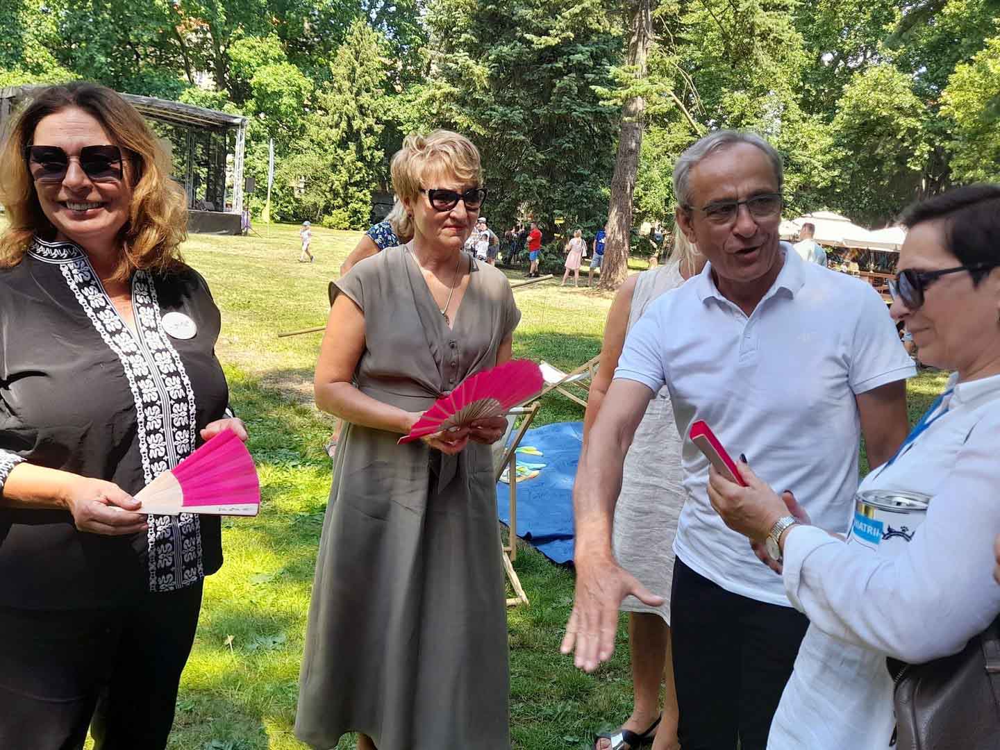   Zdrowie jest najcenniejsze Badaliśmy się na pikniku w gorzowskim Parku Róż