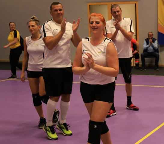 VI Ogólnopolska Olimpiada Urzędów Marszałkowskich w Drzonkowie - turniej siatkówki