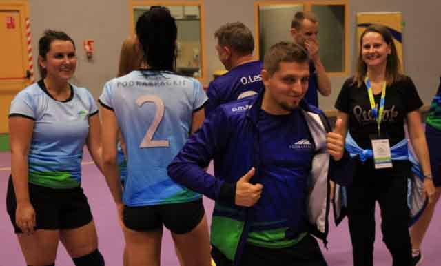 VI Ogólnopolska Olimpiada Urzędów Marszałkowskich w Drzonkowie - turniej siatkówki