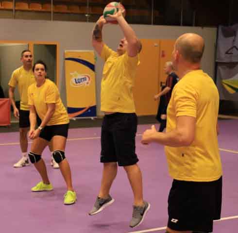 VI Ogólnopolska Olimpiada Urzędów Marszałkowskich w Drzonkowie - turniej siatkówki