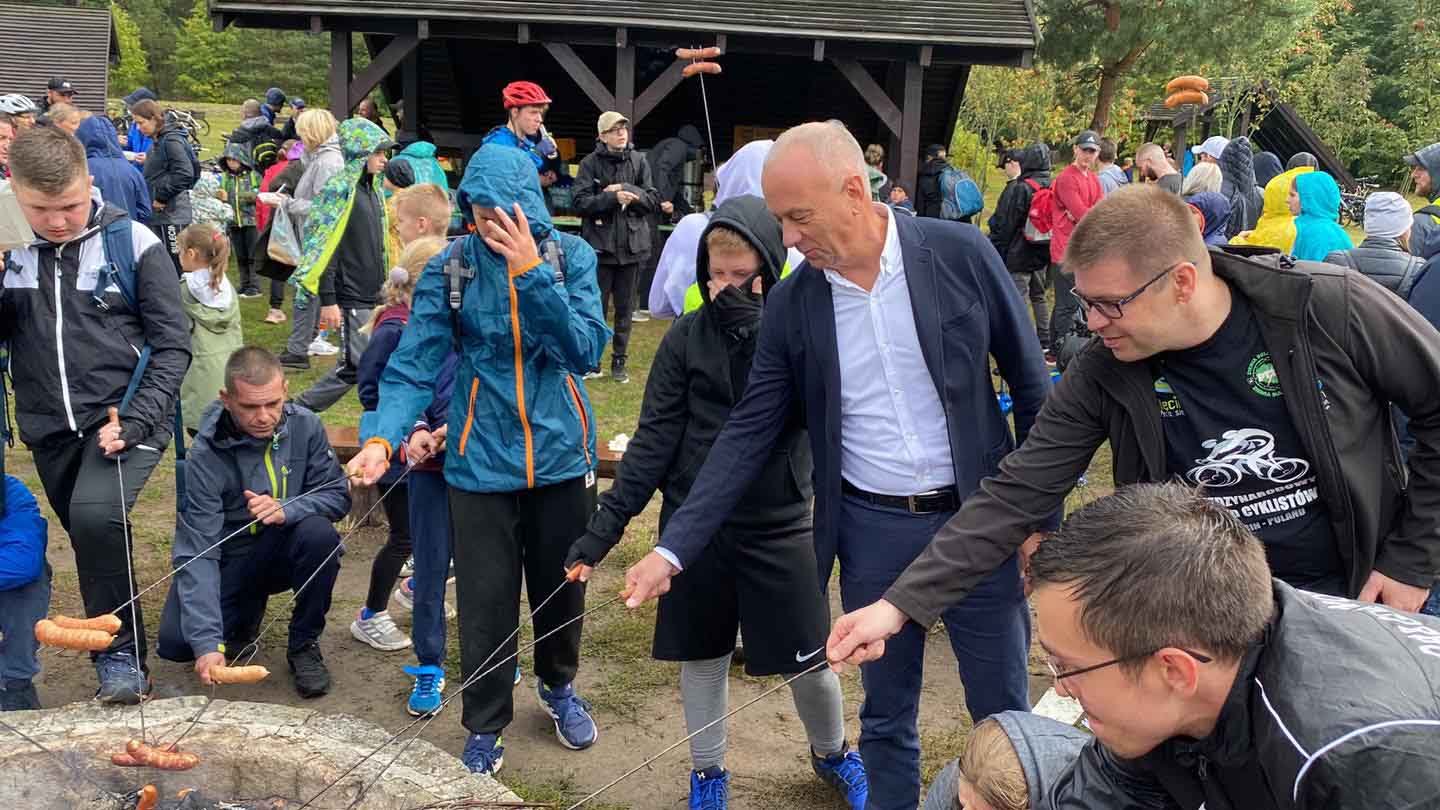   Rekordowy zjazd cyklistów w Sulęcinie ZDJĘCIA