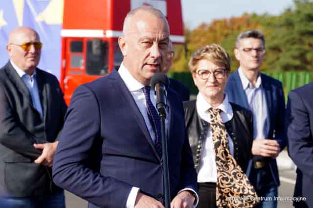 Oficjalne otwarcie mostu w Milsku