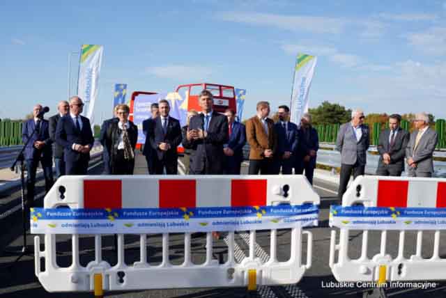 Oficjalne otwarcie mostu w Milsku