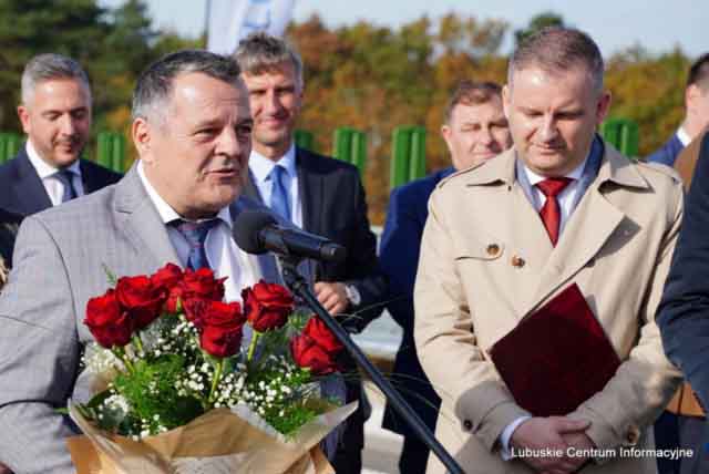 Oficjalne otwarcie mostu w Milsku