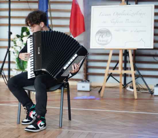 Otwarcie sali gimnastycznej w LO im. Banacha w Żaganiu