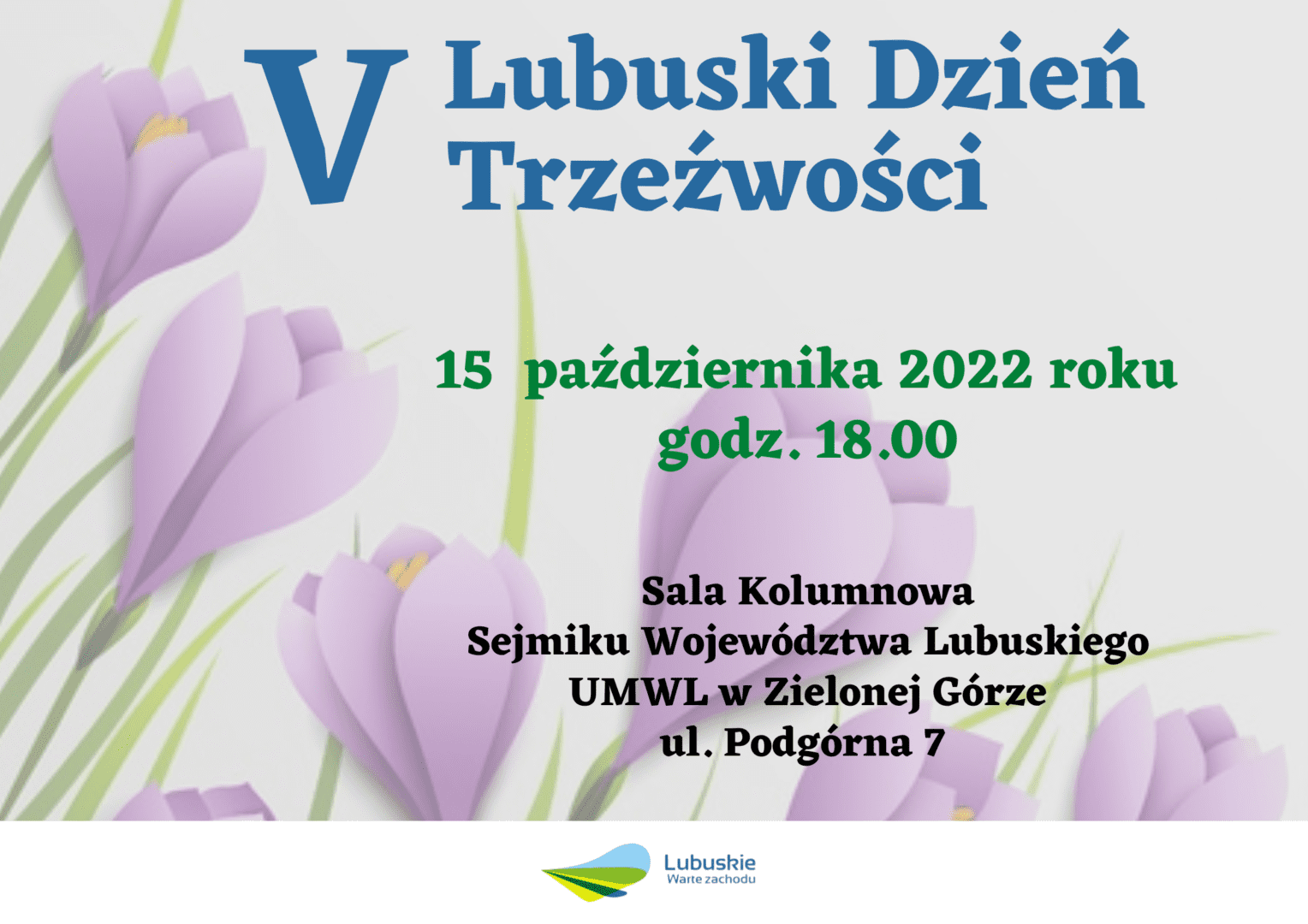   V Lubuski Dzień Trzeźwości już w najbliższą sobotę