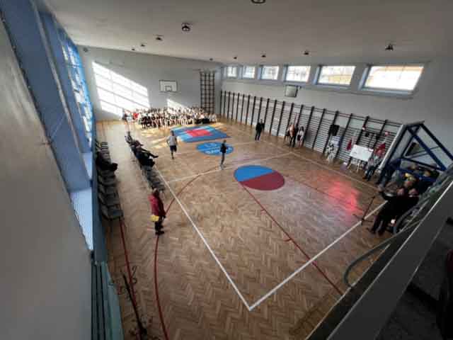 Otwarcie sali gimnastycznej w LO im. Banacha w Żaganiu