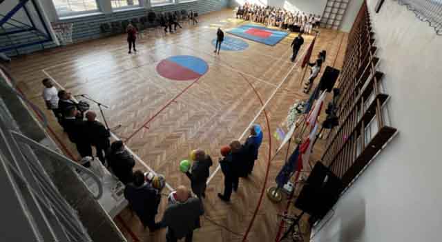 Otwarcie sali gimnastycznej w LO im. Banacha w Żaganiu