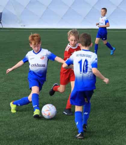 Otwarcie zadaszonego boiska piłkarskiego w Zielonej Górze