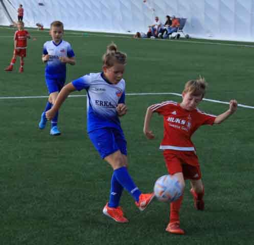 Otwarcie zadaszonego boiska piłkarskiego w Zielonej Górze