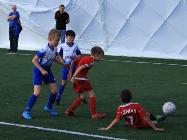 Otwarcie zadaszonego boiska piłkarskiego w Zielonej Górze