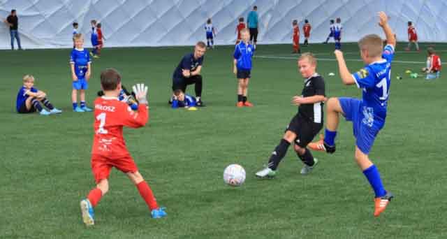 Otwarcie zadaszonego boiska piłkarskiego w Zielonej Górze