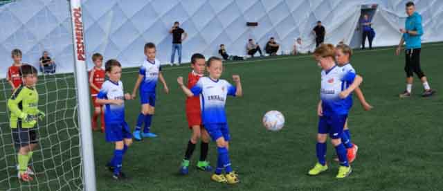 Otwarcie zadaszonego boiska piłkarskiego w Zielonej Górze