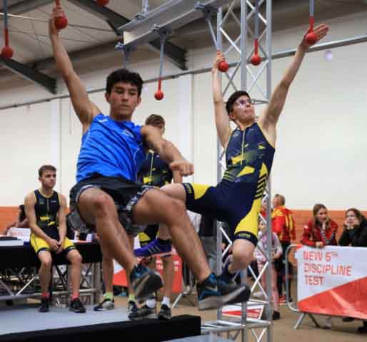 Tor przeszkód na mistrzostwach świata w pięcioboju nowoczesnym w Drzonkowie