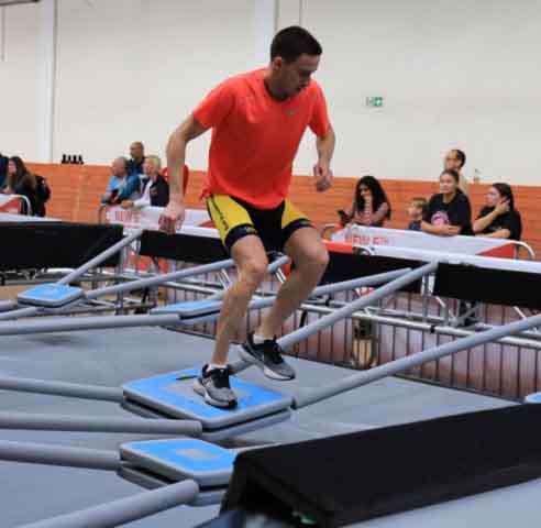 Tor przeszkód na mistrzostwach świata w pięcioboju nowoczesnym w Drzonkowie