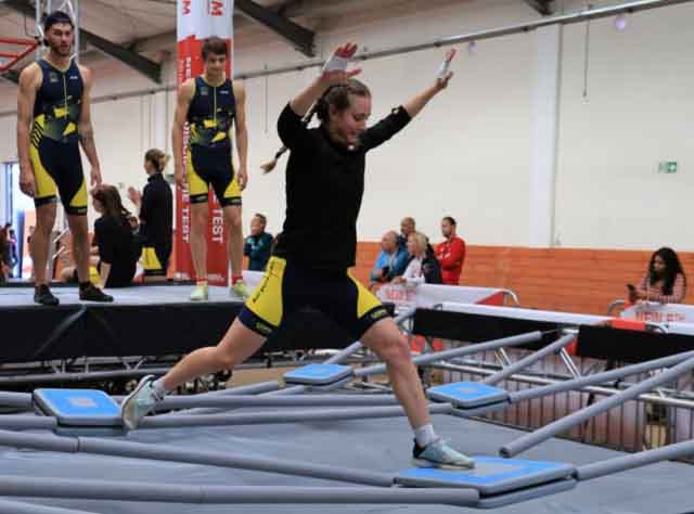 Tor przeszkód na mistrzostwach świata w pięcioboju nowoczesnym w Drzonkowie