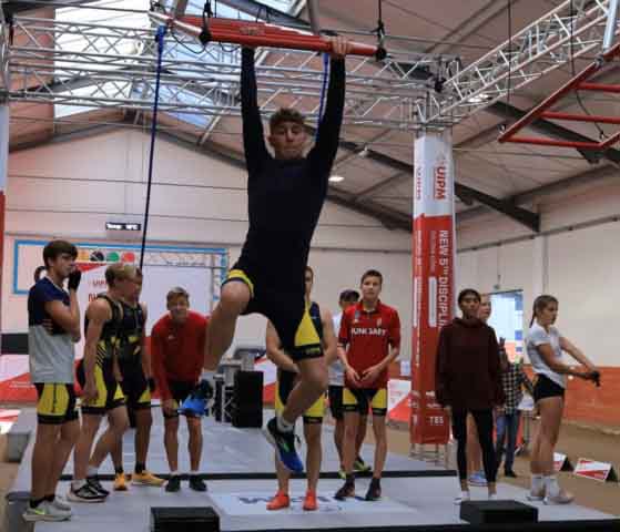 Tor przeszkód na mistrzostwach świata w pięcioboju nowoczesnym w Drzonkowie