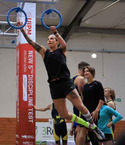 Tor przeszkód na mistrzostwach świata w pięcioboju nowoczesnym w Drzonkowie