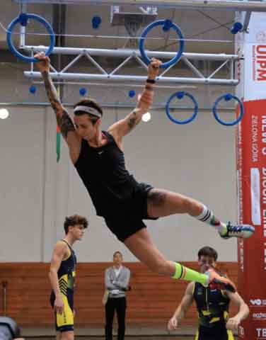 Tor przeszkód na mistrzostwach świata w pięcioboju nowoczesnym w Drzonkowie