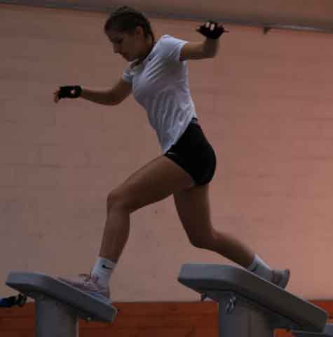 Tor przeszkód na mistrzostwach świata w pięcioboju nowoczesnym w Drzonkowie