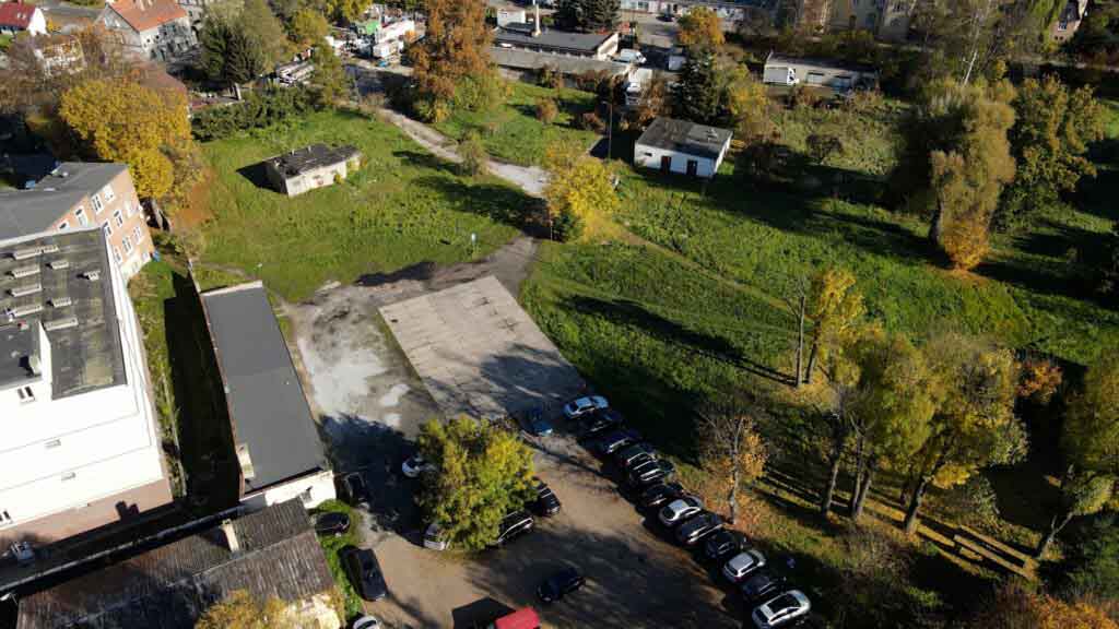 Parking przy LCO, na którym powstanie pawilon