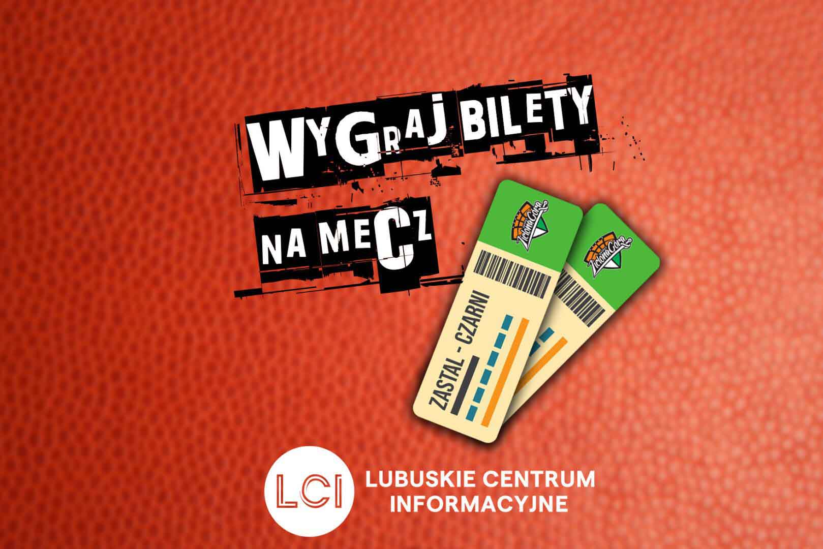 Grafika konkursu Kibicujemy Zastalowi  Czy Zastal pokona Czarnych Wygraj bilety i przekonaj się sam