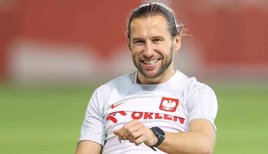 Uśmiechnięty mężczyzna