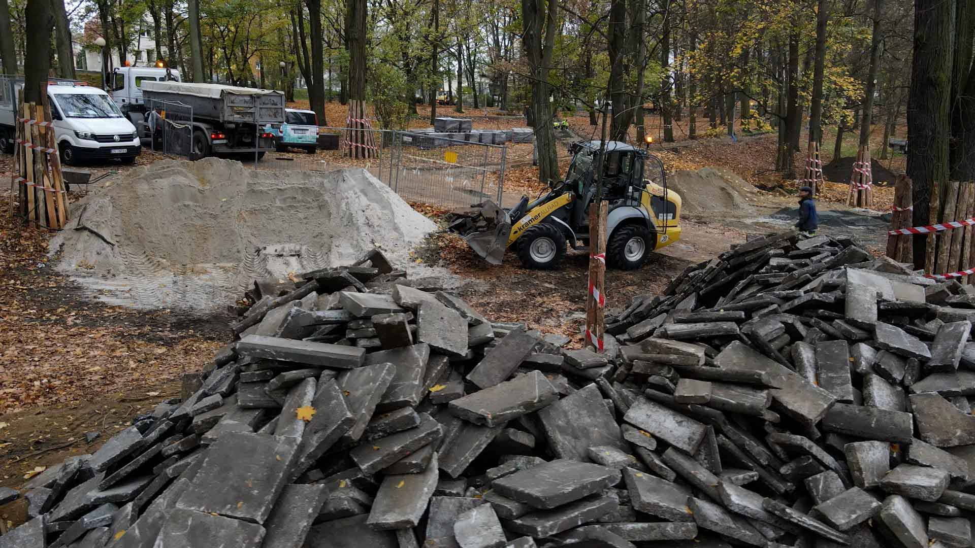   Remont Parku Tysiąclecia wzbudza duże nadzieje zielonogórzan WIDEO