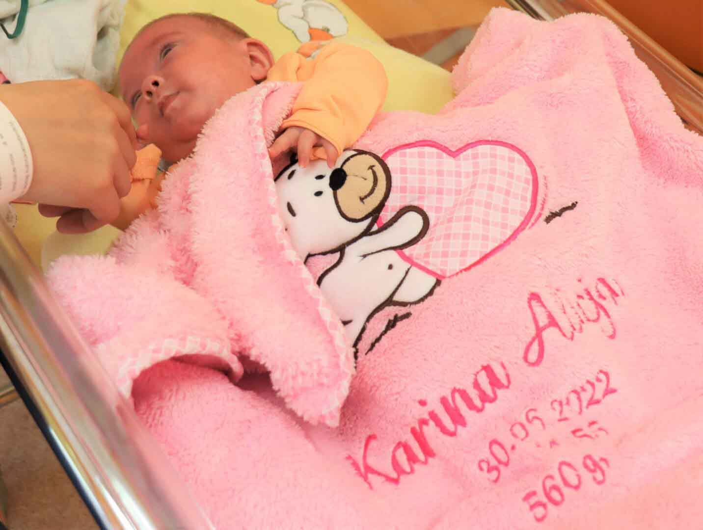   Karinka to nasz cud  mówią lekarze z gorzowskiej lecznicy Gdy się urodziła ważyła 560 gramów ZDJĘCIA