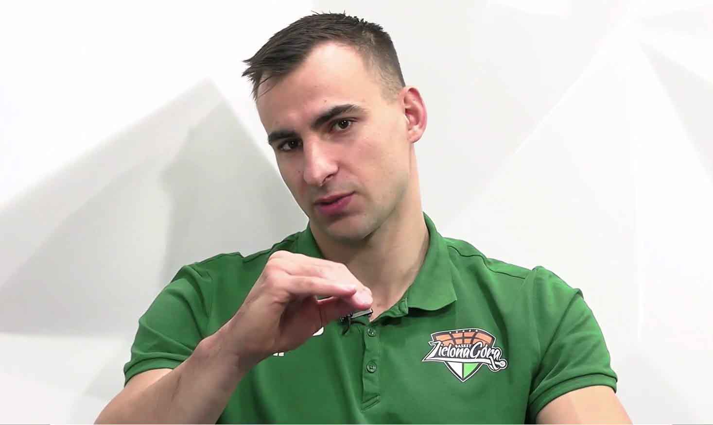 Mężczyzna w koszulce polo  Przemysław Żołnierewicz Chcemy utrzymać zwycięską passę WIDEO