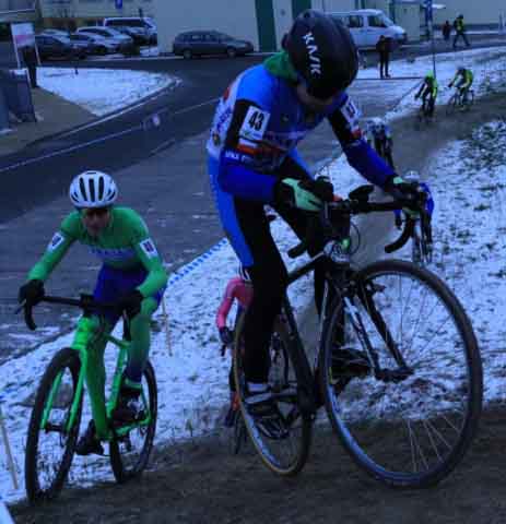 Zawody w kolarstwie przełajowym "Po trasie mistrzostw Polski" w Drzonkowie