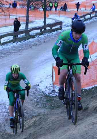 Zawody w kolarstwie przełajowym "Po trasie mistrzostw Polski" w Drzonkowie