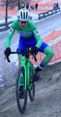 Zawody w kolarstwie przełajowym "Po trasie mistrzostw Polski" w Drzonkowie