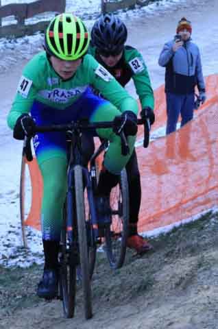 Zawody w kolarstwie przełajowym "Po trasie mistrzostw Polski" w Drzonkowie