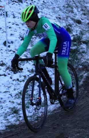 Zawody w kolarstwie przełajowym "Po trasie mistrzostw Polski" w Drzonkowie