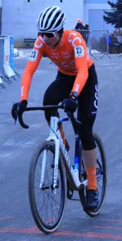 Zawody w kolarstwie przełajowym "Po trasie mistrzostw Polski" w Drzonkowie