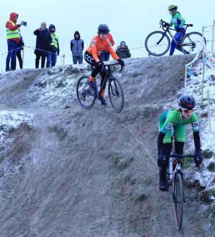 Zawody w kolarstwie przełajowym "Po trasie mistrzostw Polski" w Drzonkowie