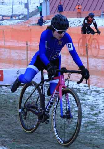 Zawody w kolarstwie przełajowym "Po trasie mistrzostw Polski" w Drzonkowie