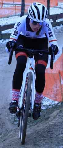 Zawody w kolarstwie przełajowym "Po trasie mistrzostw Polski" w Drzonkowie