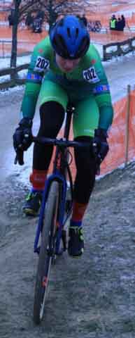 Zawody w kolarstwie przełajowym "Po trasie mistrzostw Polski" w Drzonkowie