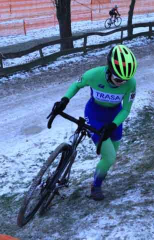 Zawody w kolarstwie przełajowym "Po trasie mistrzostw Polski" w Drzonkowie