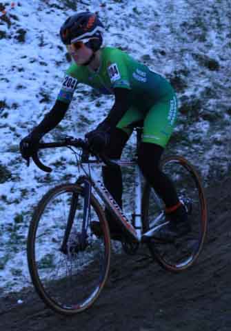 Zawody w kolarstwie przełajowym "Po trasie mistrzostw Polski" w Drzonkowie