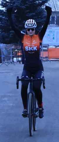 Zawody w kolarstwie przełajowym "Po trasie mistrzostw Polski" w Drzonkowie