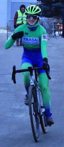 Zawody w kolarstwie przełajowym "Po trasie mistrzostw Polski" w Drzonkowie