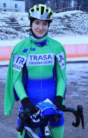 Zawody w kolarstwie przełajowym "Po trasie mistrzostw Polski" w Drzonkowie