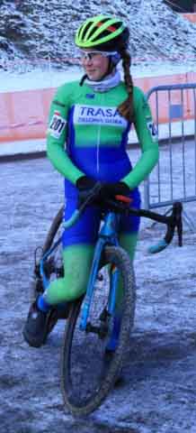 Zawody w kolarstwie przełajowym "Po trasie mistrzostw Polski" w Drzonkowie