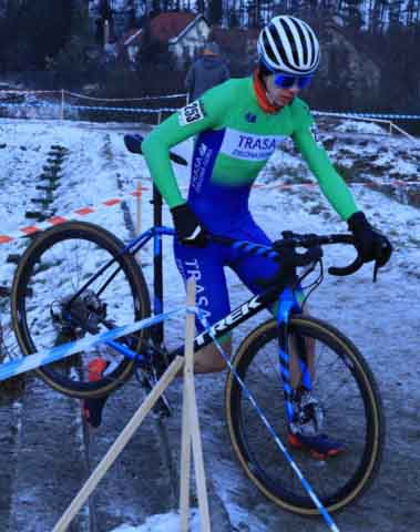 Zawody w kolarstwie przełajowym "Po trasie mistrzostw Polski" w Drzonkowie